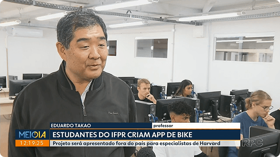 JoinBike em entrevista para a RPC/Globo
